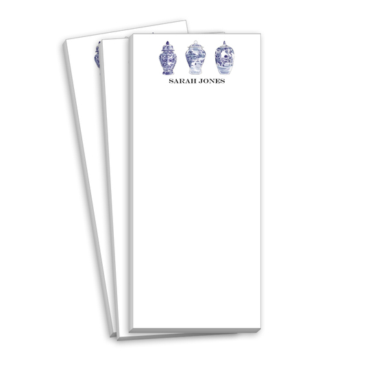 Chinese Vases Skinnie Notepads